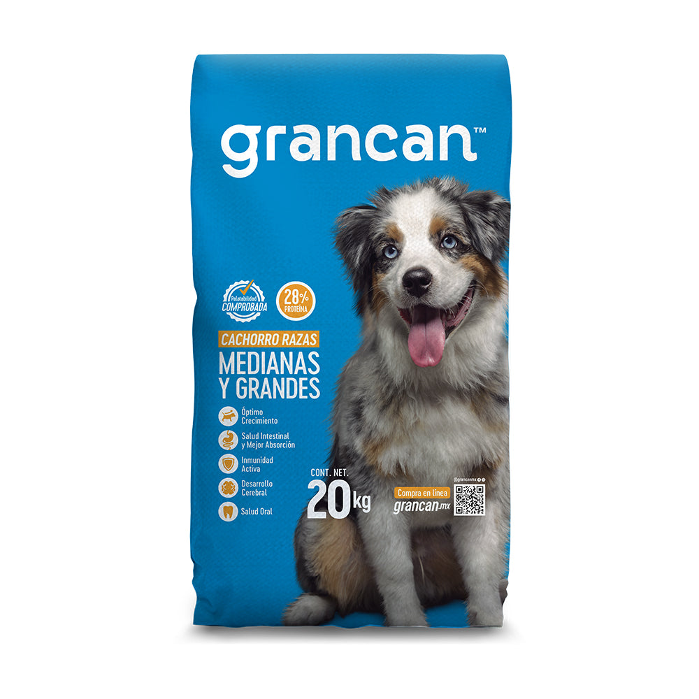 Grancan Cachorro Razas Medianas y Grandes