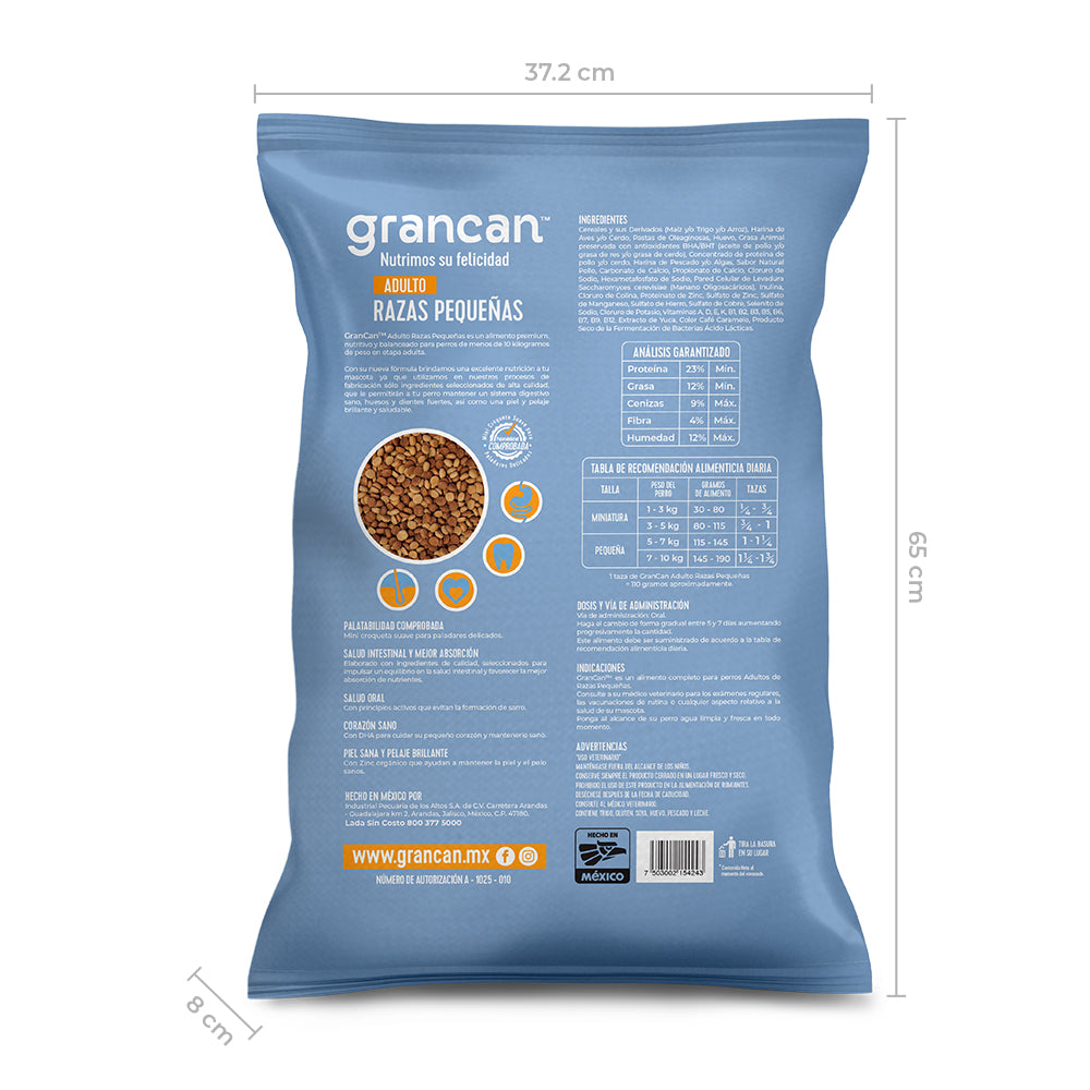 Grancan Adulto Razas Pequeñas