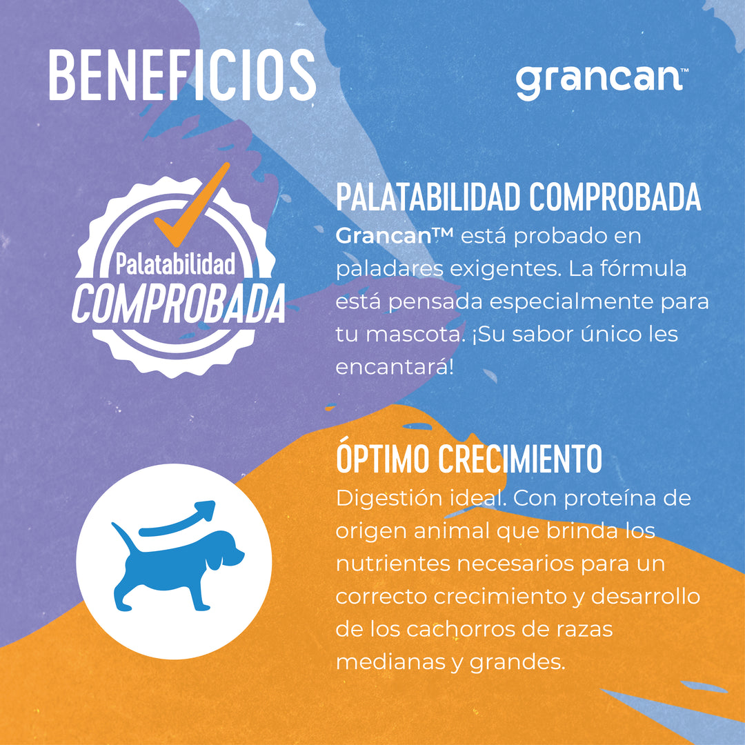 Grancan Cachorro Razas Medianas y Grandes