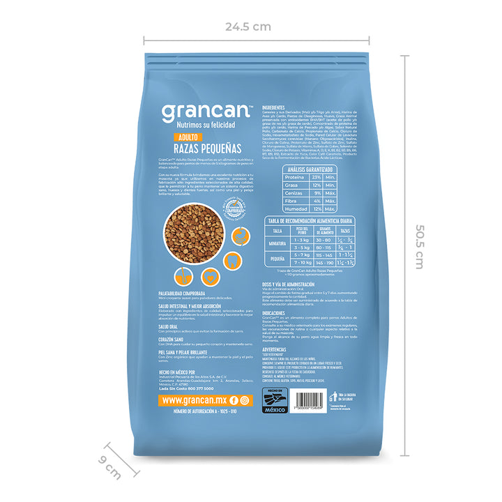 Grancan Adulto Razas Pequeñas