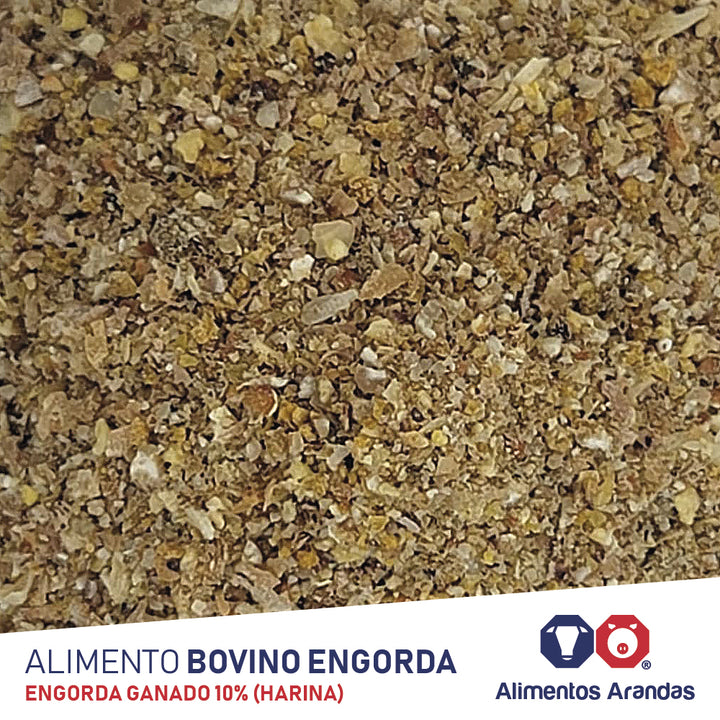 ARA H Alimento Para Bovinos Engorda Ganado 10% Rol 25KG