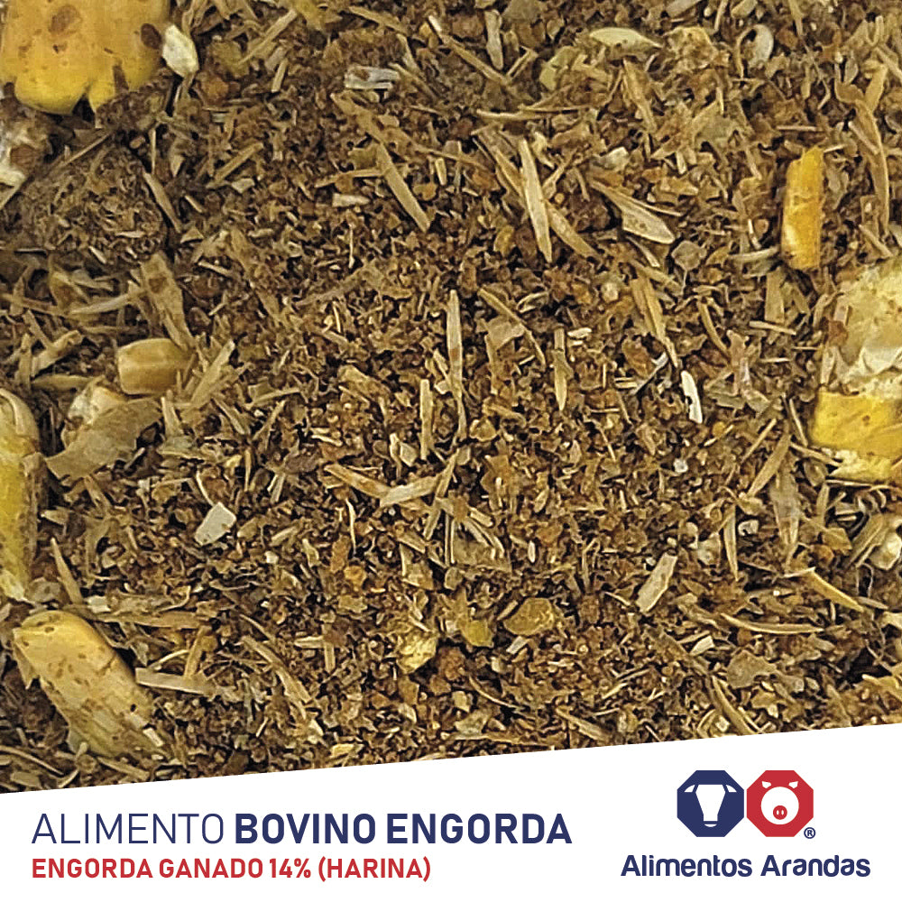 ARA H Alimento Para Bovinos  Engorda Ganado 14% Rol 25KG