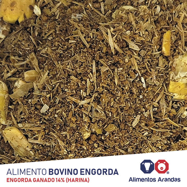 ARA H Alimento Para Bovinos  Engorda Ganado 14% Rol 25KG