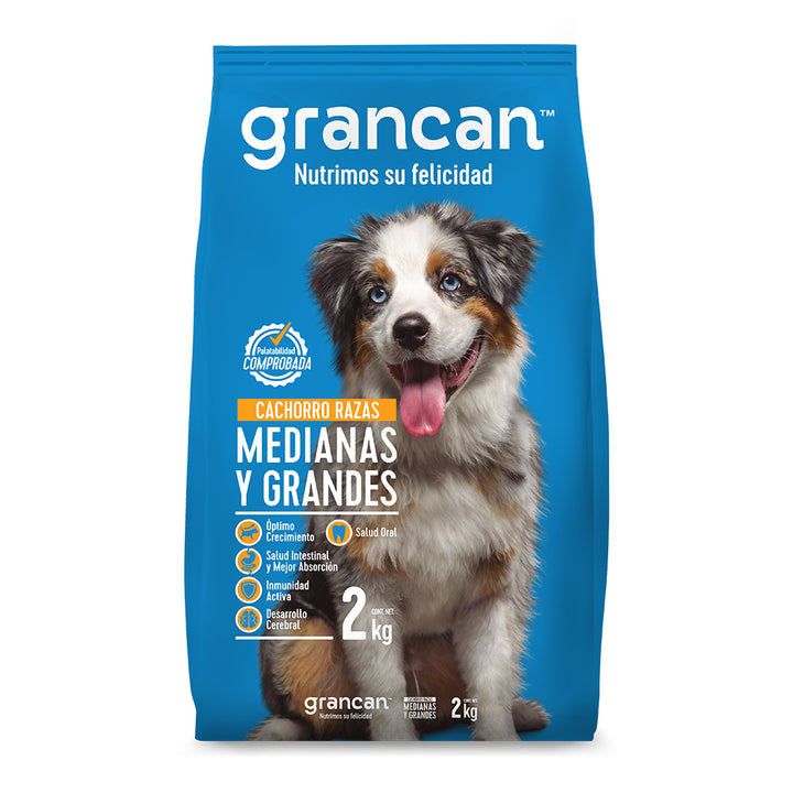 Grancan Cachorro Razas Medianas y Grandes