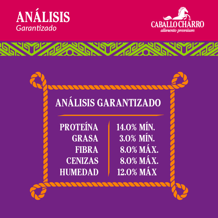 Caballo Charro Alto Enmelazado 25 kg