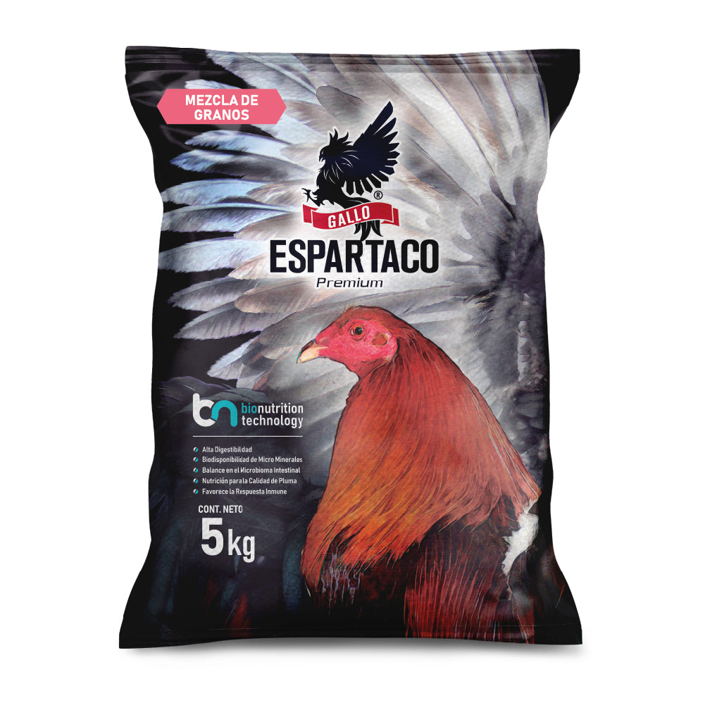Gallo Espartaco Mezcla de Granos