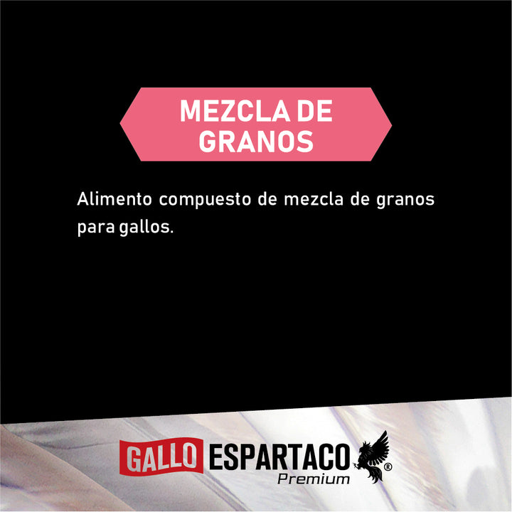 Gallo Espartaco Mezcla de Granos