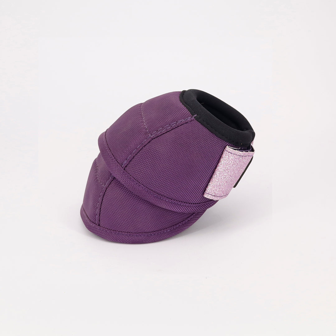 Campanas Para Patas De Caballo Horse Care Morado Glitter