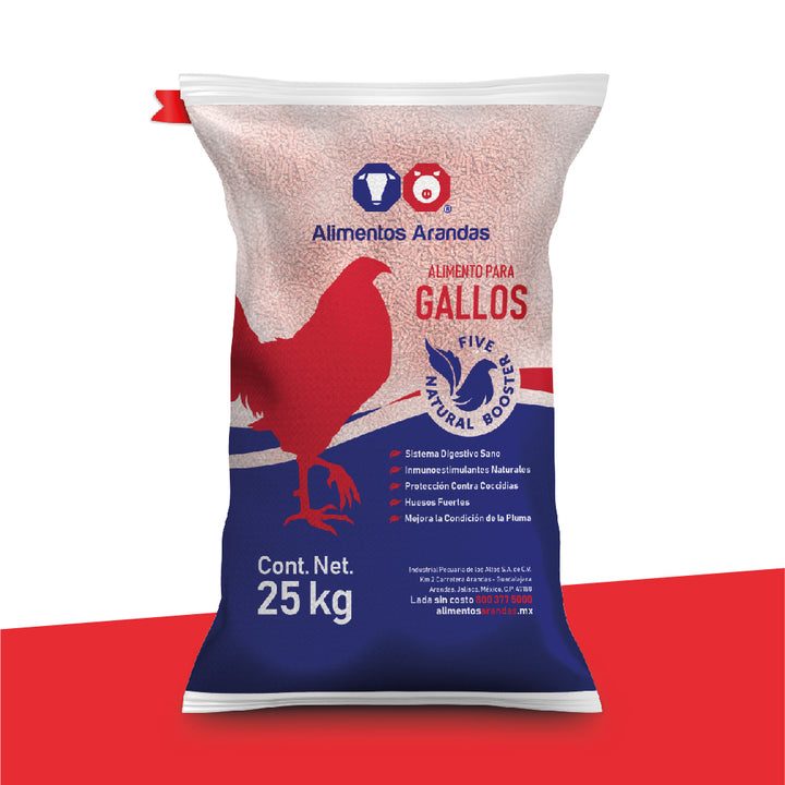 ARA MP Gallo Troyano Rojo 25KG