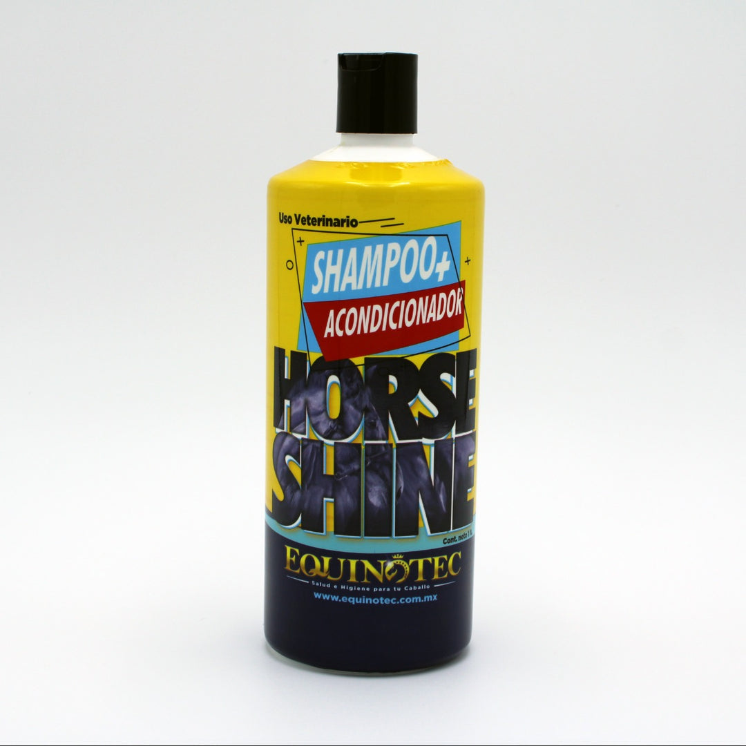 Shampoo Para Caballos Equinotec Horse Shine 1 lt